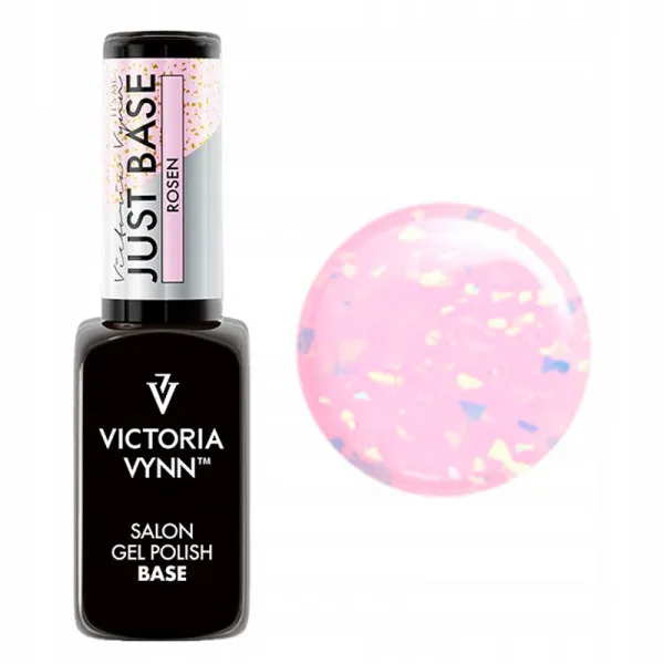 Victoria Vynn Just Base Rosen z Drobinkami 8 ml