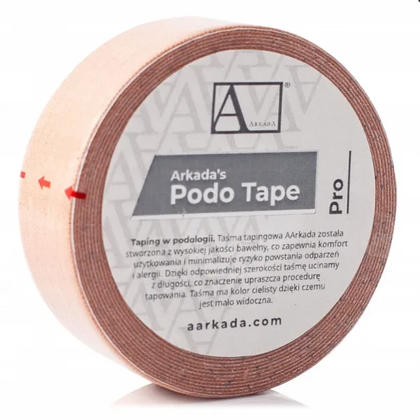 Arkada Podo Tape Taśma Tapingowa 2,5 cm x 5 m