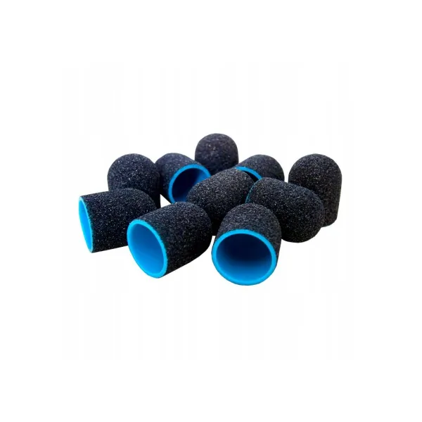 Kapturki Do Pedicure Szare 13 mm 80 grit 10 szt