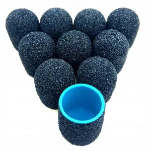 Kapturki 13 mm 180 grit Szare 10 szt
