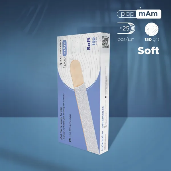 STALEKS PILNIKÓW PAPMAM SOFT 150 GRIT 25 SZT