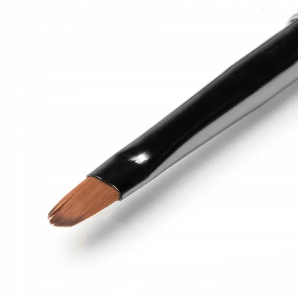 Clavier Pędzelek Do Żelu Okrągły Czarny 02 9 mm/ 6 mm