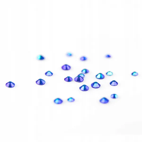 Ozdoby zestaw cyrkonii 1440 szt Blue Zircon AB Mix