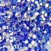 Ozdoby zestaw cyrkonii 1440 szt Blue Zircon AB Mix