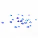 Ozdoby zestaw cyrkonii 1440 szt Blue Zircon AB Mix