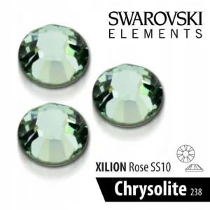 Ozdoba Cyrk. Swarovski SS10 238 Chrysolite 50 szt