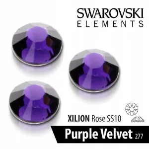 Cyrkonie Swarovski SS10 277 Purple Velvet 50 szt
