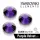 Cyrkonie Swarovski SS10 277 Purple Velvet 50 szt
