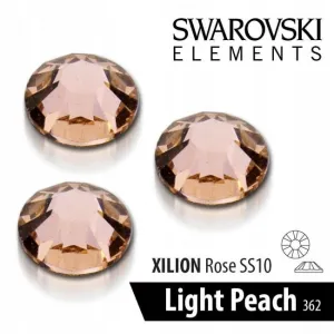 Cyrkonie Swarovski SS10 362 Light Peach 50 szt