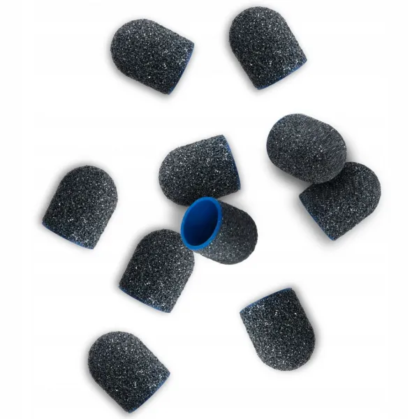 Kapturki Do Pedicure Szare 10 mm 80 grit 10 szt