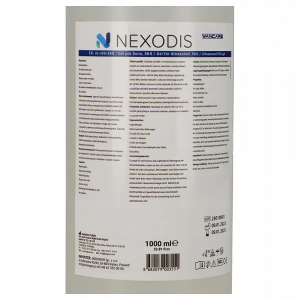 Żel do USG Nexodis 500 ml