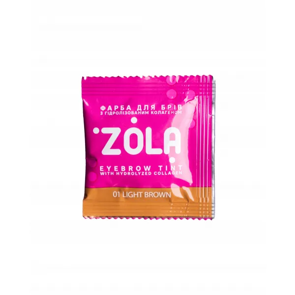 Zola farbka+oxydant do brwi light brown 01