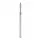 Staleks Frez Diamentowy Płomyk Ostry Czerwony 2,1/8 mm