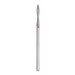 Staleks Frez Diamentowy Płomyk Ostry Czerwony 2,1/8 mm