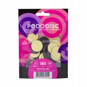 Nakładki mięka baza PODODISC STALEKS L 180/50 szt