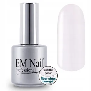 EmNail Fiber Glass Base Subtle Pink 15 ml