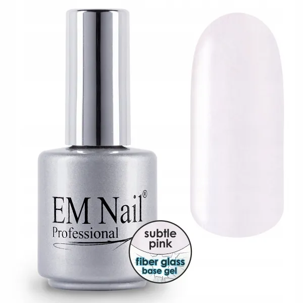 EmNail Fiber Glass Base Subtle Pink 15 ml