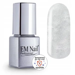 .Tempered Dry Top hartowany Sparkle 6ml EM Nail