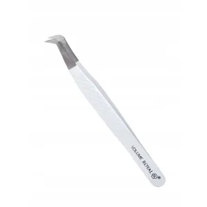 SECRET LASHES Pęseta Volume Royal White
