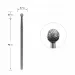 Staleks Frez Diamentowy Kulka Niebieska 2,7 mm