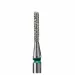 Staleks Frez Diamentowy Zaokrąglony Walec Zielony 1,4/ 8 mm