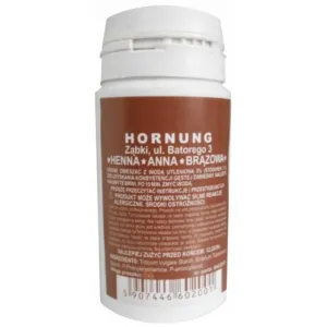 Anna Hornung Henna Do Brwi Proszkowa Brązowa 50 g