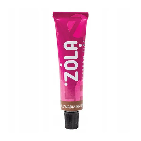 Farbka do brwi, 02 Warm Brown (15ml), Zola