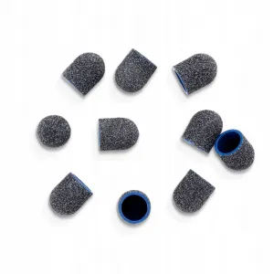 Kapturki Do Pedicure Szare 10 mm 120 grit 10 szt