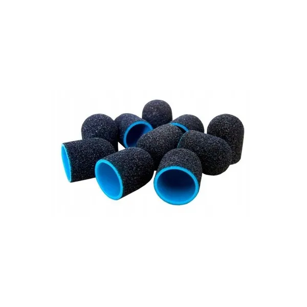 Kapturki Do Pedicure Szare 13 mm 120 grit 10 szt