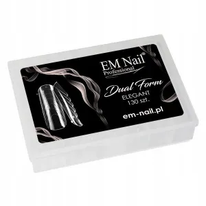 EM Nail Dual Form Formy górne Elegant 130 szt