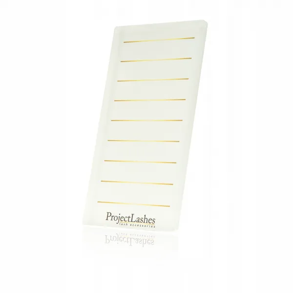 Project Lashes Biały Holder Stacja Do Rzęs Kępek 8 x 15 cm