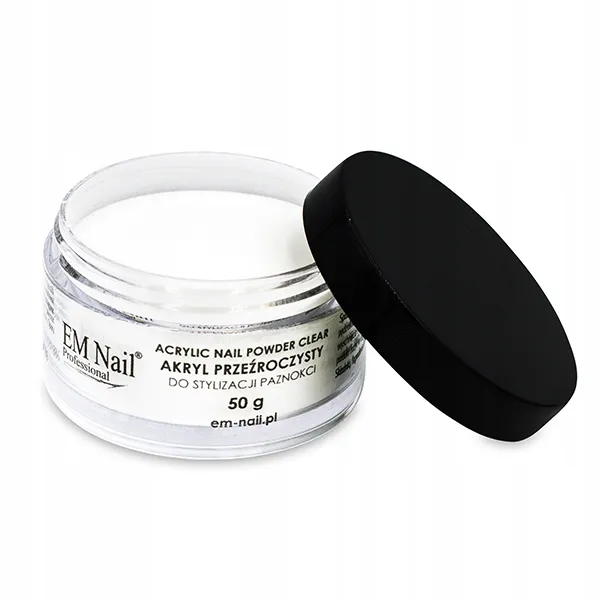 EM NAIL PROSZEK AKRYŁOWY CLEAR 50 G