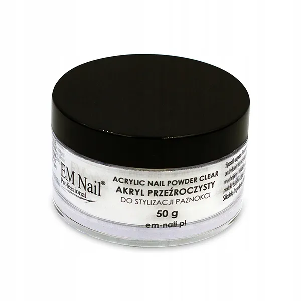 EM NAIL PROSZEK AKRYŁOWY CLEAR 50 G