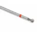 .Staleks Frez Diamentowy Kulka 2,7mm Czerwona