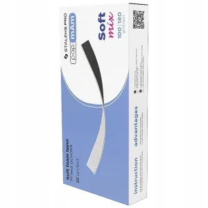 Staleks Papmam Nakładki Proste Soft Mix 100/180 25 szt