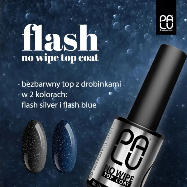PALU TOP NO WIPE Z BROKATEM FLASH BLUE/ 11G