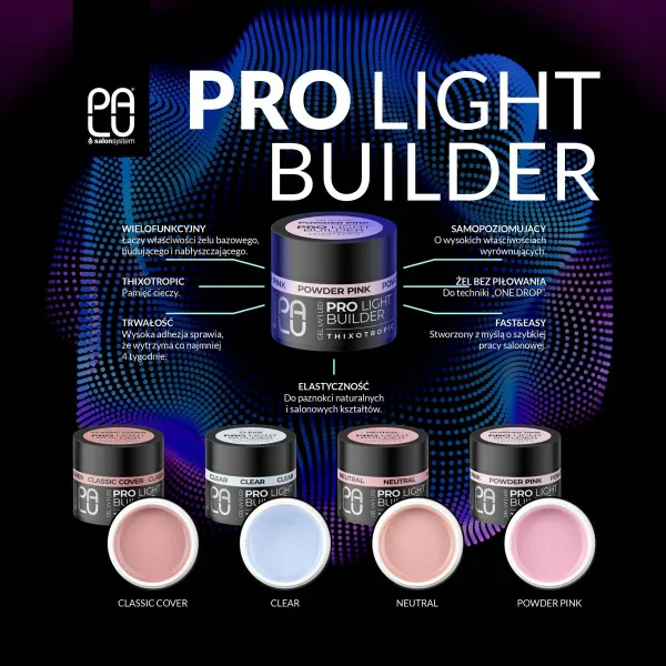 PALU żel budujący Pro Light Builder NEUTRAL 12g