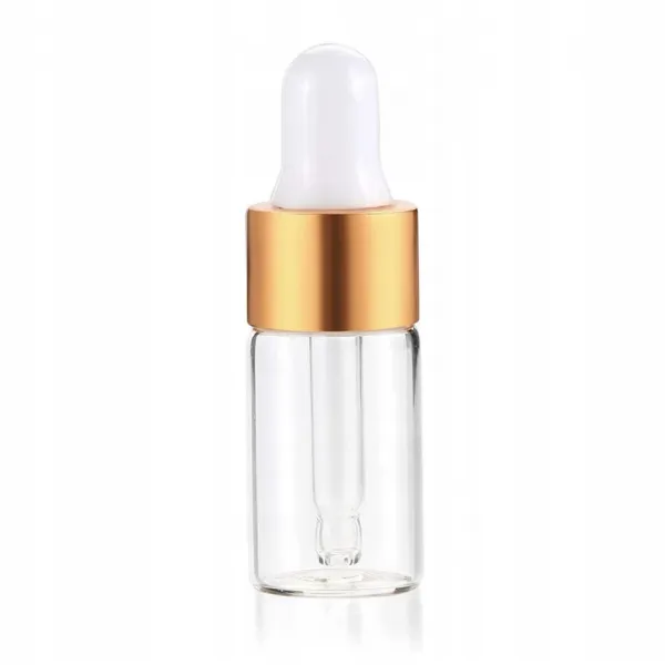 .Butelka 10 ml szklana z pipetką na serum odżywkę