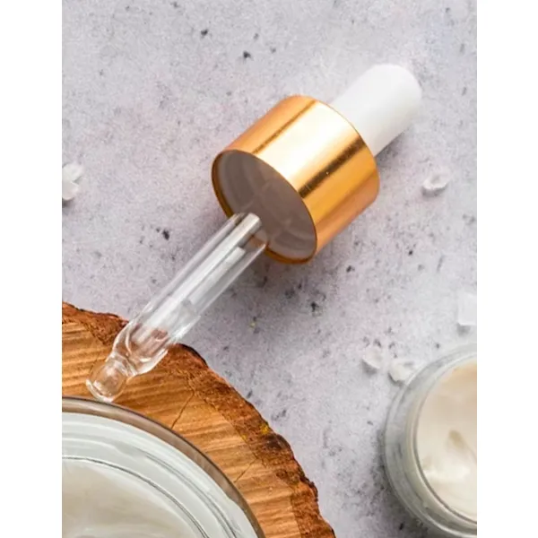 Butelka 5 ml szklana z pipetką na serum odżywkę