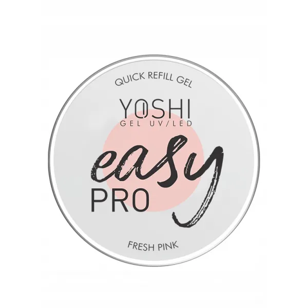 .YOSHI ŻEL EASY PRO GEL UV LED FRESH PINK 50 ML