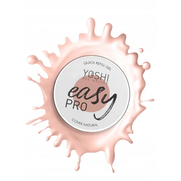 .Yoshi Żel Easy PRO Gel UV LED COVER NATURAL 50 ml
