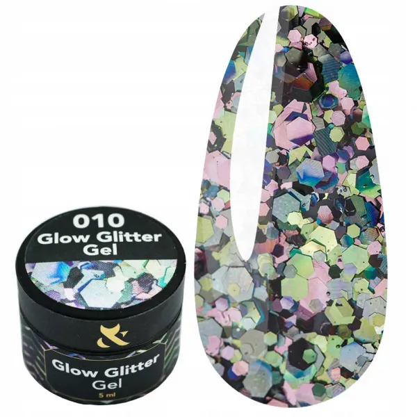 Fox Glow Glitter Gel 010 5 ml