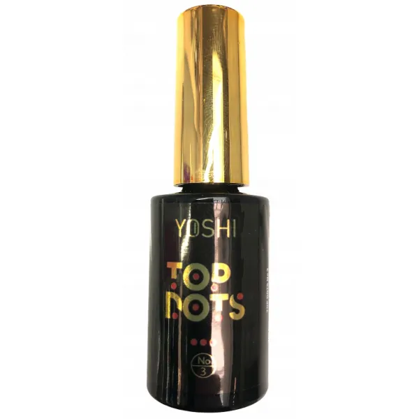 Yoshi Top DOTS No 3 z kropeczkami matowy 10 ml