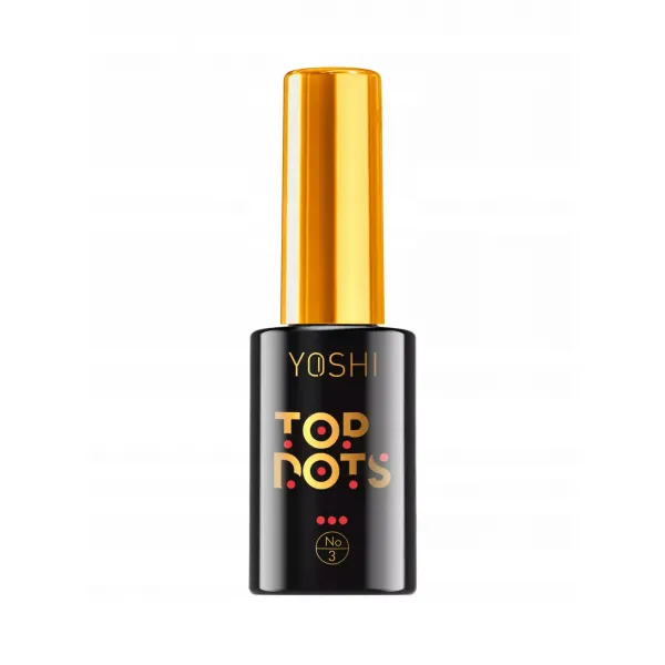 Yoshi Top DOTS No 3 z kropeczkami matowy 10 ml