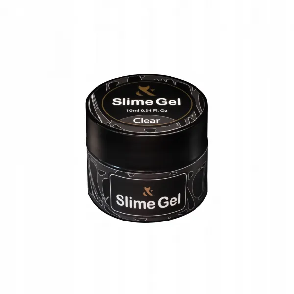 Fox Slime Gel Clear Twardy Żel do 3D Designu 10 ml