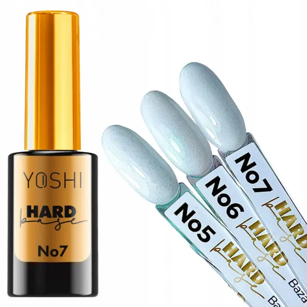 Yoshi Hard Base Mleczna z Drobinkami Nr 7 10 ml