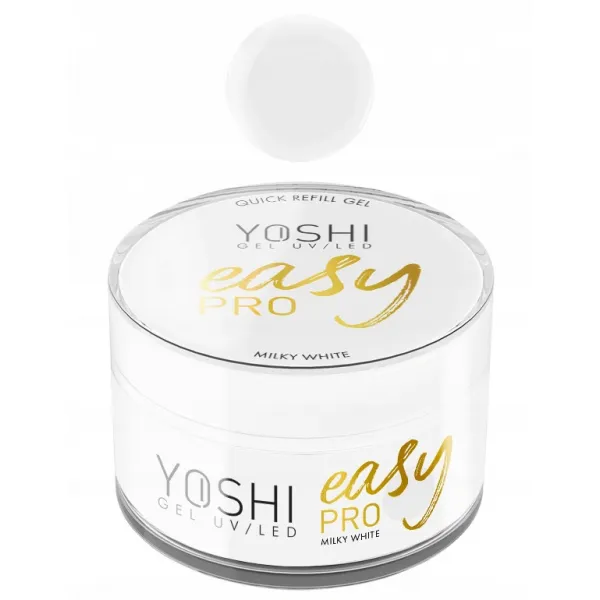 Yoshi Easy Pro Builder Gel Żel Budujący Milky White 50 ml