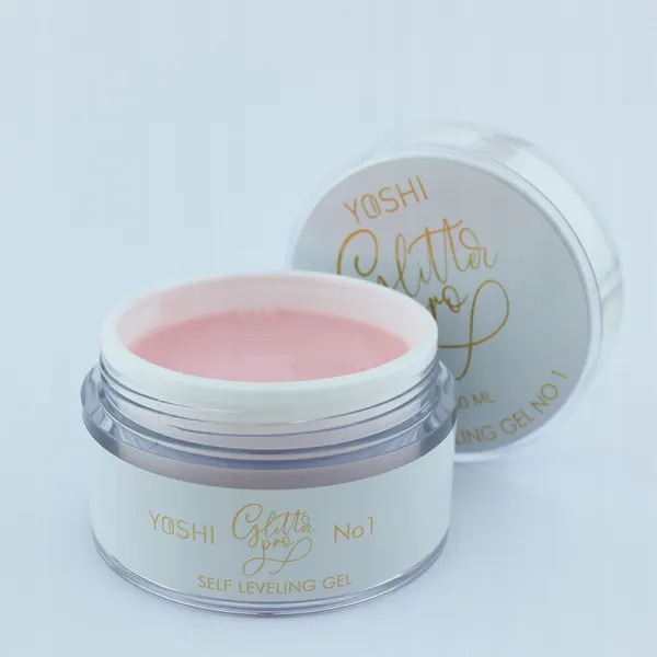 Yoshi Self Leveling Gel Glitter Pro Nr 1 15 ml