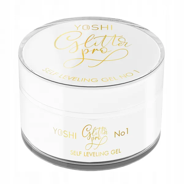 Yoshi Self Leveling Gel Glitter Pro Nr 1 15 ml