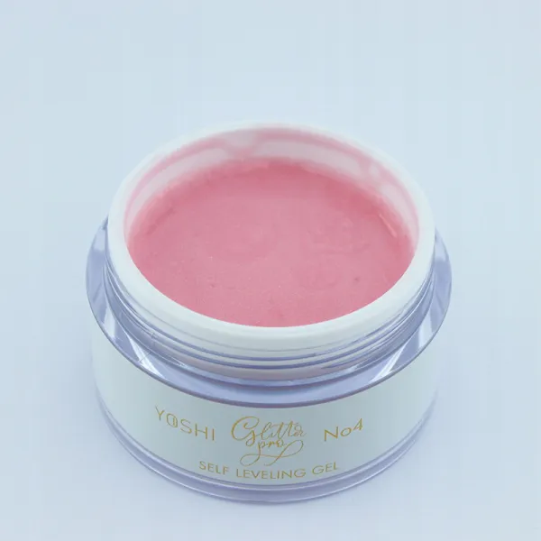 Yoshi Self Leveling Gel Glitter Pro Nr 4 15 ml